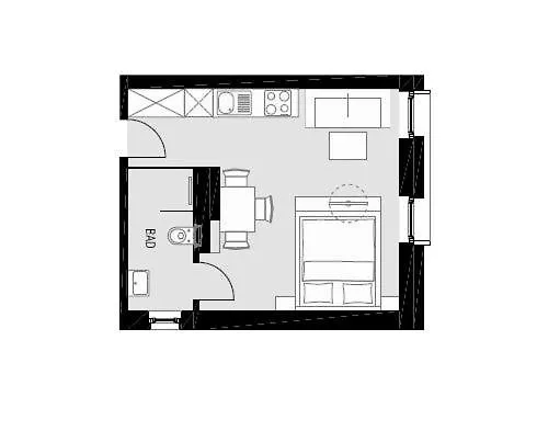 Studiosplus Lägenhetshotell 3*